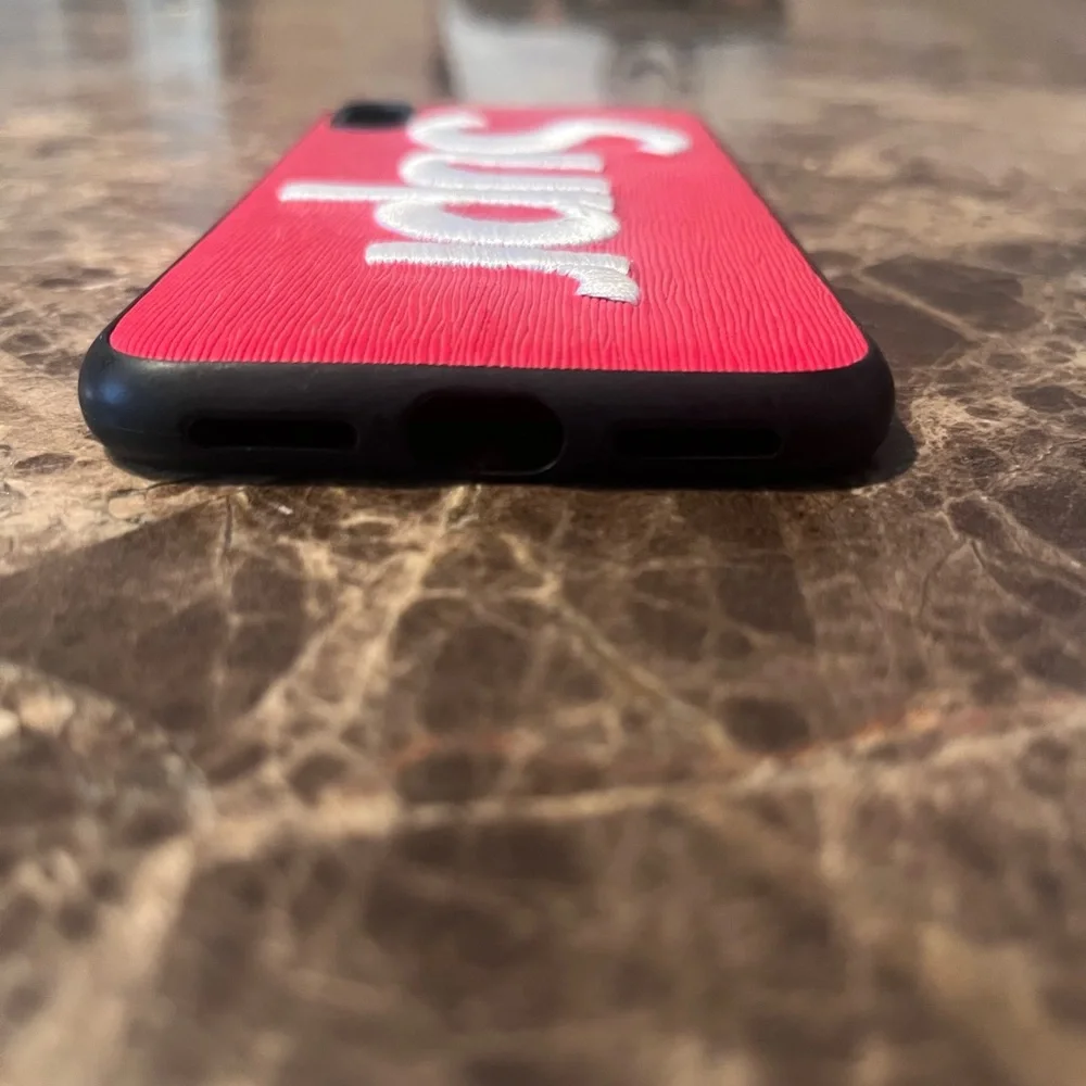 “Supr” Supreme iPhone XS case
